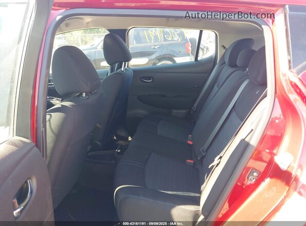 1N4CZ1CV0RC552986 2024 NISSAN LEAF Красный Вид наклейки с VIN-кодом