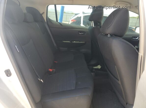 1N4CZ1CV2SC559685 2025 NISSAN LEAF Silver Widok wnętrza z tyłu