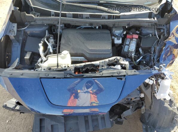 1N4CZ1CV5SC559129 2025 NISSAN LEAF Blue Вид задньої частини салону