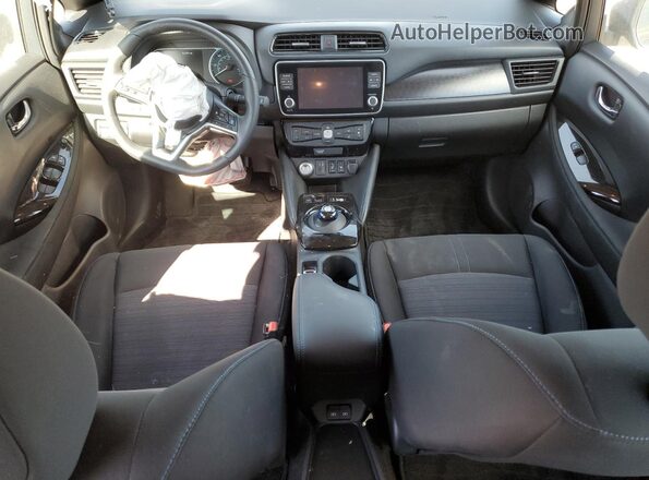 1N4CZ1CV5SC559129 2025 NISSAN LEAF Blue Вид панелі приладів
