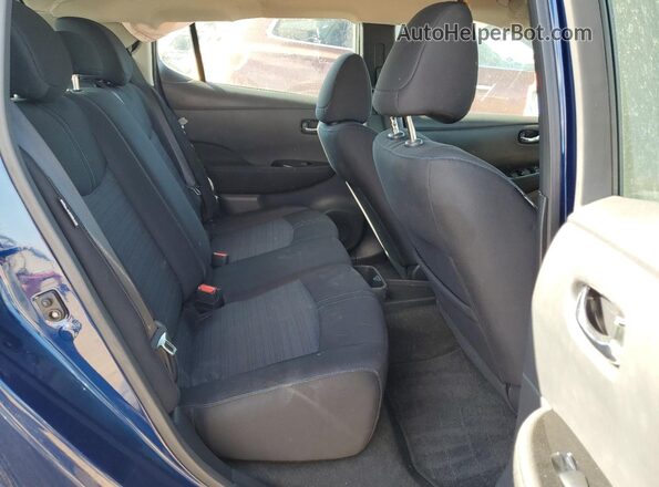 1N4CZ1CV5SC559129 2025 NISSAN LEAF Blue Вид задніх сидінь