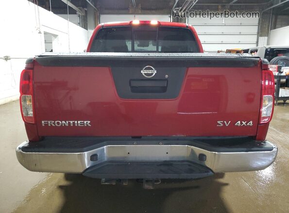 1N6AD0EV2JN736775 2018 NISSAN FRONTIER Red Widok z tyłu