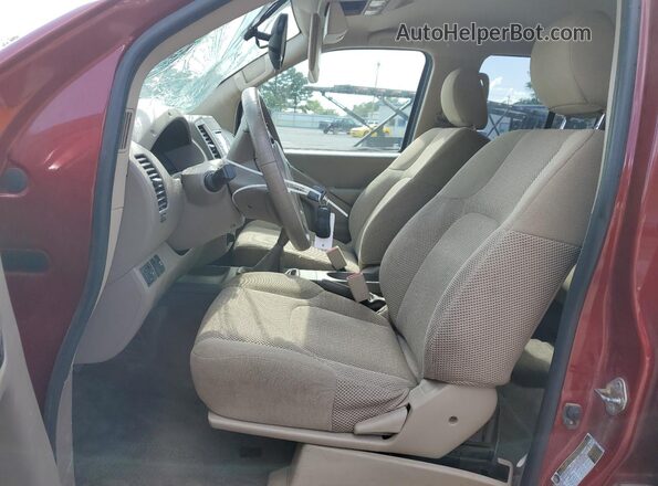 1N6AD0EV5JN700434 2018 NISSAN FRONTIER Red წინა სალონის ხედი