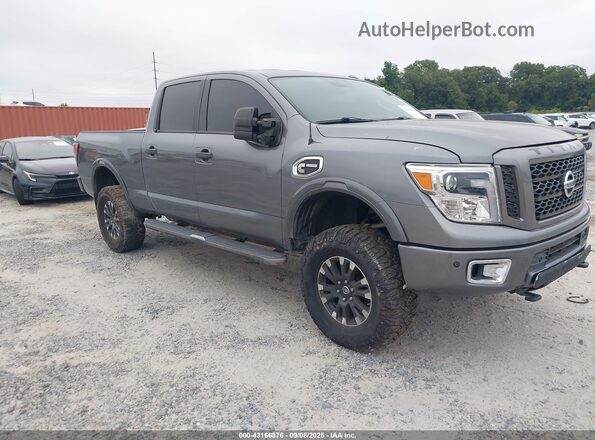 1N6BA1F42GN502492 2016 NISSAN TITAN XD Серый Передняя правая четверть