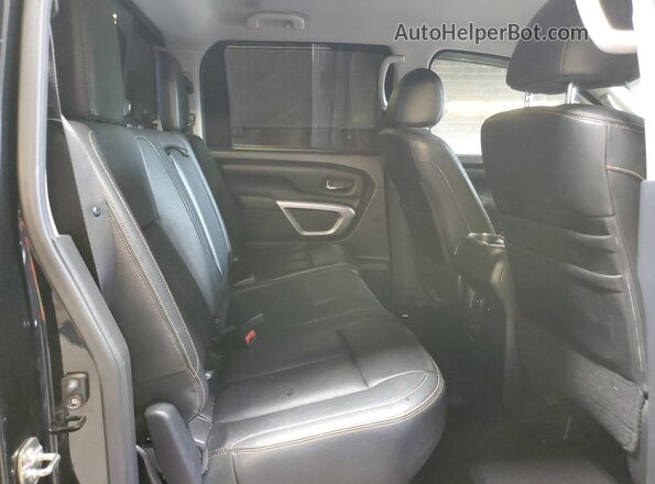 1N6BA1F43GN514635 2016 NISSAN TITAN Black Widok tylnych siedzeń
