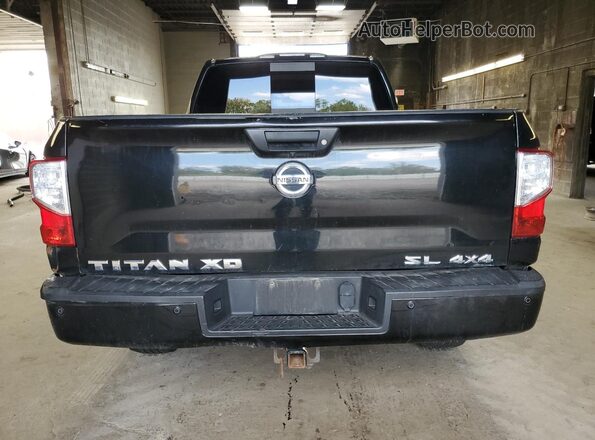 1N6BA1F43GN514635 2016 NISSAN TITAN Black Widok z tyłu