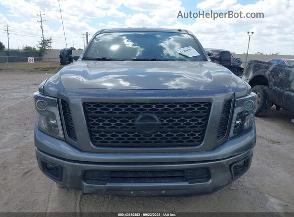 1N6BA1F45JN551239 2018 NISSAN TITAN XD Серый Вид щитка приборов