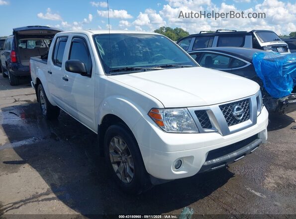 1N6ED0EA2MN705285 2021 NISSAN FRONTIER Белый Передняя правая четверть