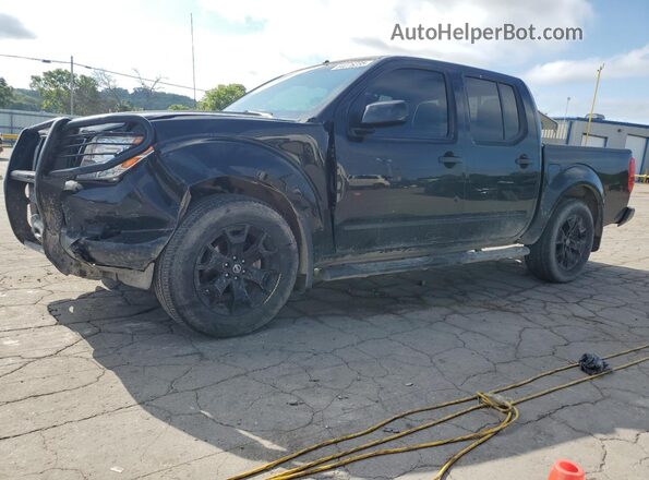 1N6ED0EB7MN705016 2021 NISSAN FRONTIER Black წინა მარცხენა ხედი სამი მეოთხედიდან