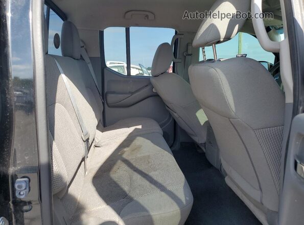 1N6ED0EB7MN705016 2021 NISSAN FRONTIER Black უკანა სავარძლების ხედი