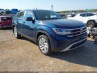 2020 Volkswagen Atlas Cross Sport 3.6l V6 Se W/technology/3.6l V6 Se W/technology R-line Blue vin: 1V21E2CA2LC226998