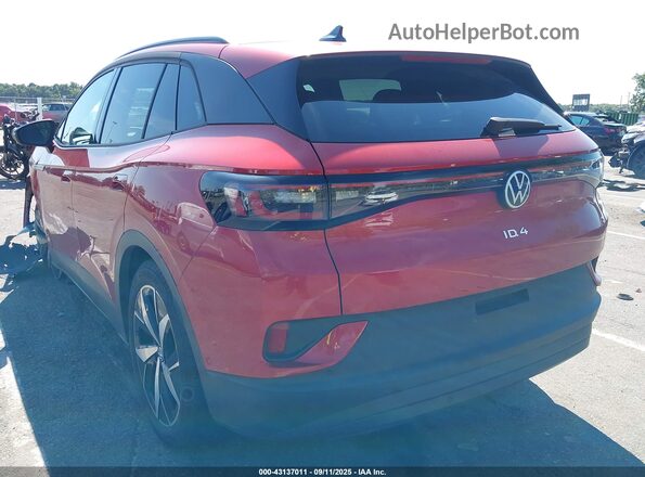 1V25MPE82PC020940 2023 VOLKSWAGEN ID.4 Red Trasero izquierdo