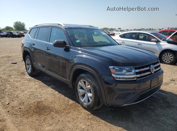 1V2AP2CA3JC600381 2018 VOLKSWAGEN ATLAS Black წინა მარჯვენა