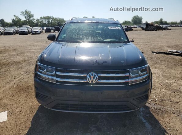 1V2AP2CA3JC600381 2018 VOLKSWAGEN ATLAS Black წინა ხედი