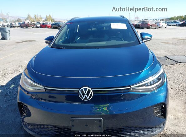 1V2CMPE8XPC022796 2023 VOLKSWAGEN ID.4 Blue Instrument cluster view