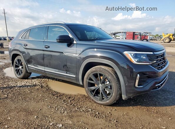 1V2FE2CA9SC227120 2025 VOLKSWAGEN ATLAS Черный Передняя правая четверть