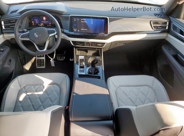 1V2FE2CA9SC227120 2025 VOLKSWAGEN ATLAS Черный Вид панели приборов