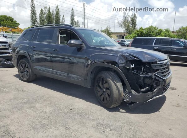 1V2JR2CA3RC508757 2024 VOLKSWAGEN ATLAS Black Przód prawy