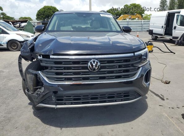 1V2JR2CA3RC508757 2024 VOLKSWAGEN ATLAS Black Widok z przodu
