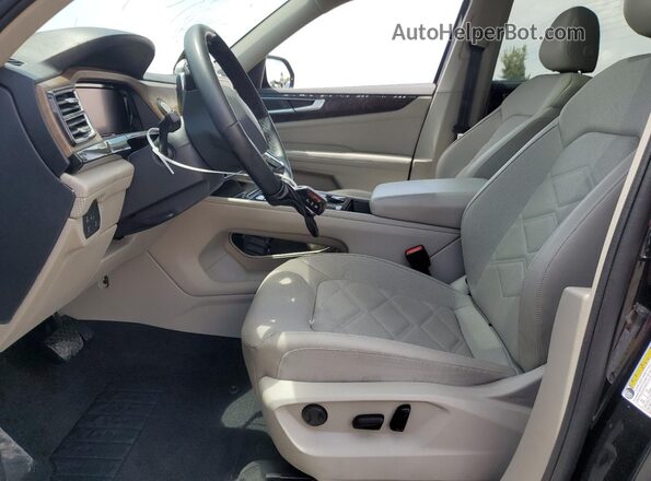 1V2JR2CA3RC508757 2024 VOLKSWAGEN ATLAS Black Widok wnętrza z przodu