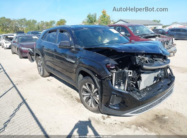 1V2LE2CA8SC208805 2025 VOLKSWAGEN ATLAS Черный Передняя правая четверть