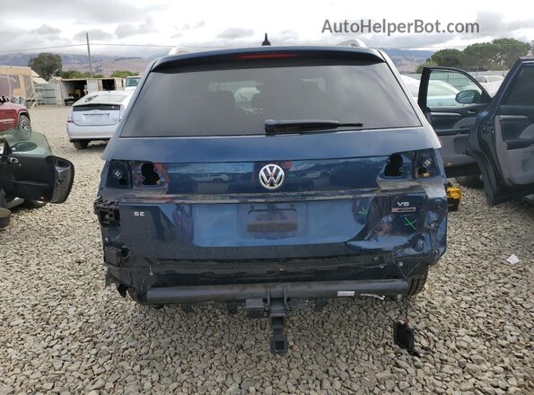 1V2LR2CA2JC590624 2018 VOLKSWAGEN ATLAS Blue Սալոնի դիմացի տեսք