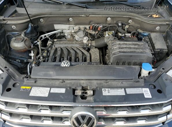 1V2LR2CA2JC590624 2018 VOLKSWAGEN ATLAS Blue VIN կոդի պիտակի տեսք