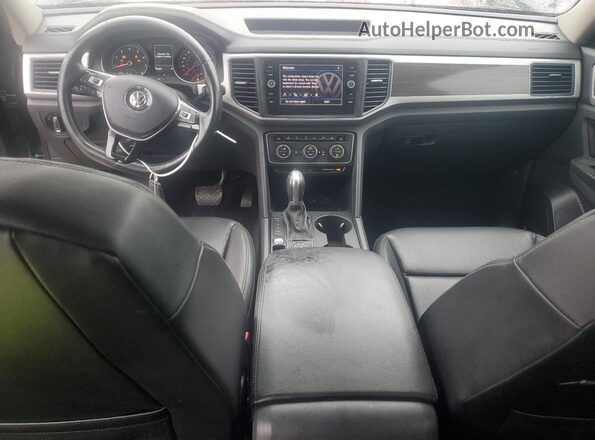 1V2LR2CA9JC517282 2018 VOLKSWAGEN ATLAS Black Widok deski rozdzielczej