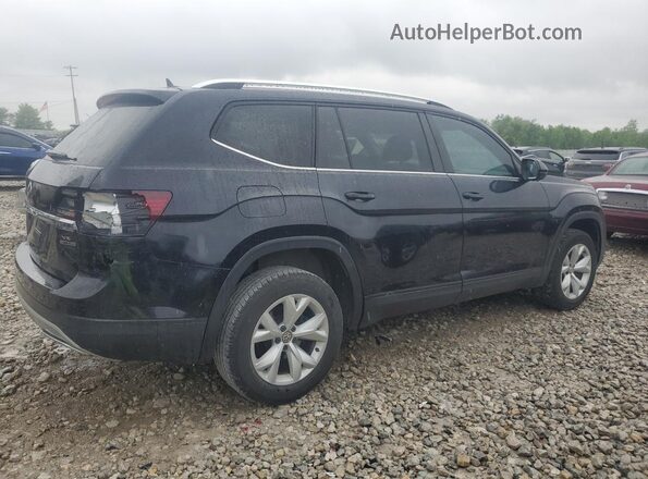 1V2LR2CA9JC517282 2018 VOLKSWAGEN ATLAS Black Tył prawy