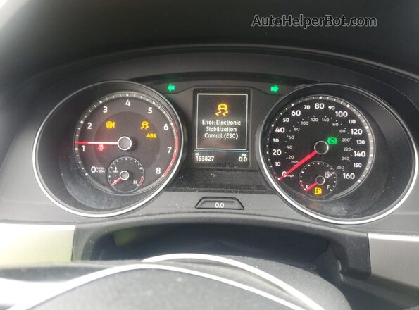 1V2LR2CA9JC517282 2018 VOLKSWAGEN ATLAS Black Widok zestawu wskaźników
