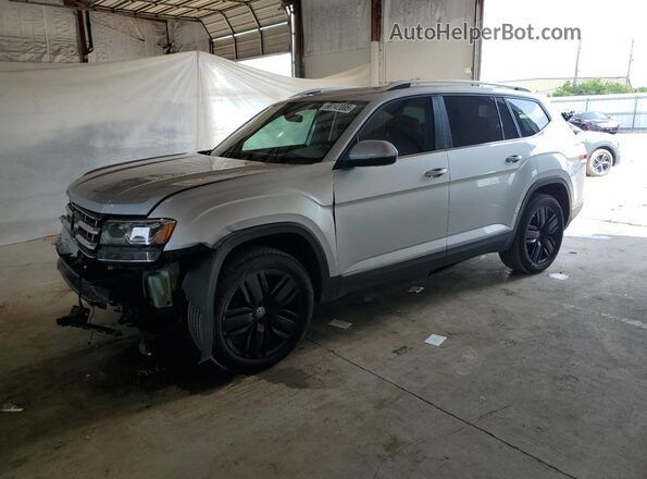 1V2MR2CA4JC573604 2018 VOLKSWAGEN ATLAS Silver Przód lewy