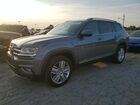2019 Volkswagen Atlas Sel Silver vin: 1V2MR2CA6KC597310