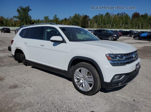 1V2NR2CA3JC568320 2018 VOLKSWAGEN ATLAS White Przód prawy