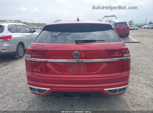 1V2PE2CA0MC204185 2021 VOLKSWAGEN ATLAS Красный 