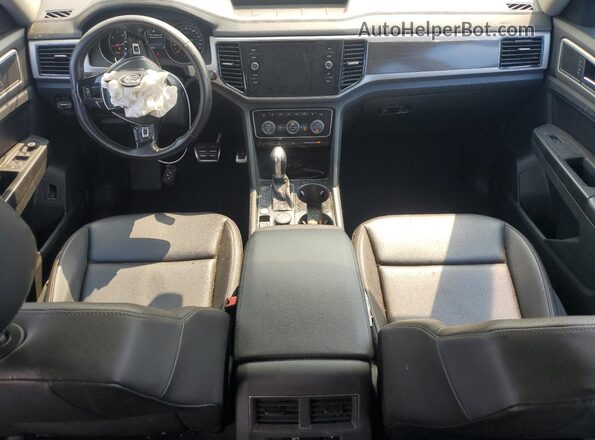 1V2RR2CA1JC565076 2018 VOLKSWAGEN ATLAS White Widok deski rozdzielczej