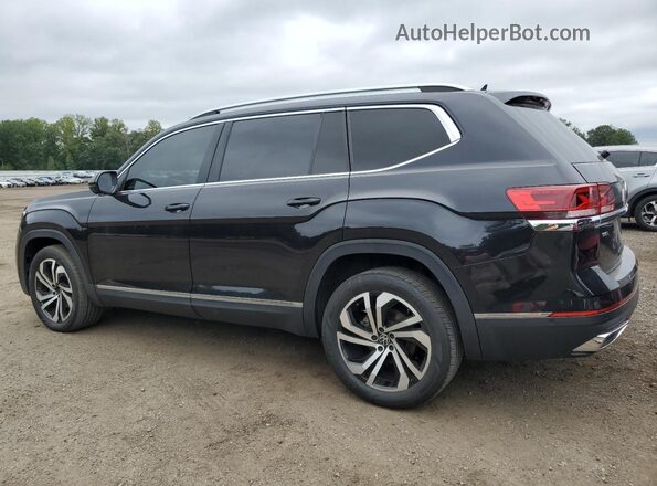 1V2TP2CAXMC587299 2021 VOLKSWAGEN ATLAS Black Tył lewy