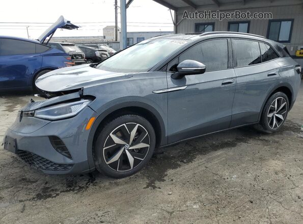 1V2VRPE86RC024137 2024 VOLKSWAGEN ID.4 Gray Передня ліва чверть
