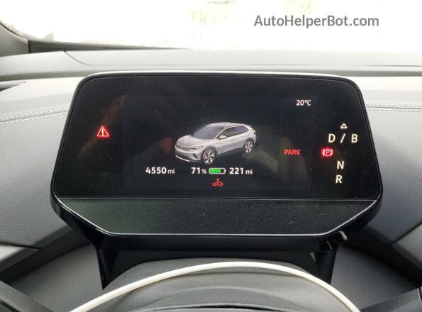 1V2VRPE86RC024137 2024 VOLKSWAGEN ID.4 Gray Вид щитка приладів