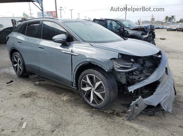 1V2VRPE86RC024137 2024 VOLKSWAGEN ID.4 Gray Передня права чверть