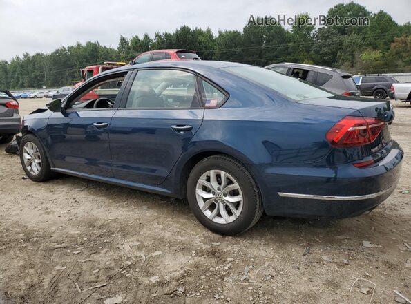 1VWAA7A34JC044647 2018 VOLKSWAGEN PASSAT Blue უკანა მარცხენა