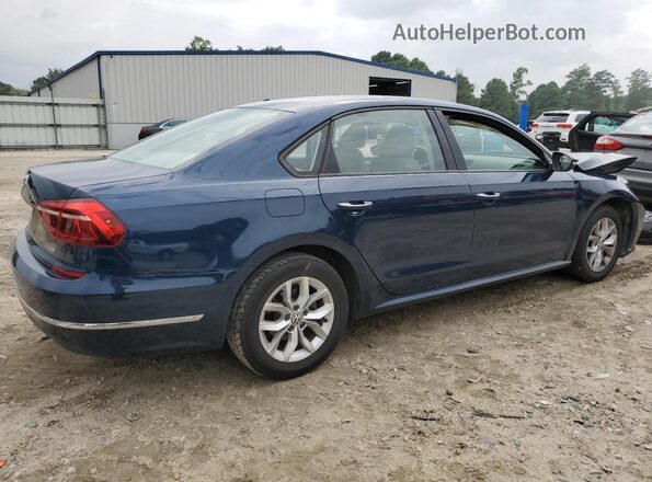 1VWAA7A34JC044647 2018 VOLKSWAGEN PASSAT Blue უკანა მარჯვენა