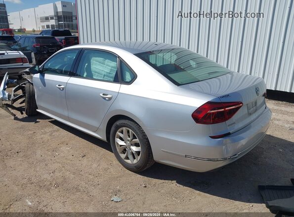 1VWAA7A39JC026029 2018 VOLKSWAGEN PASSAT Silver Rear left