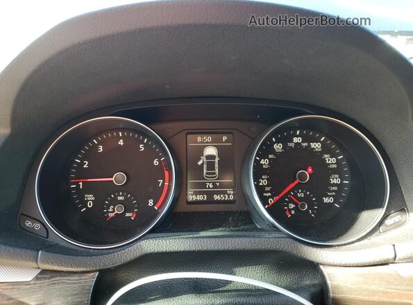 1VWBA7A32JC045672 2018 VOLKSWAGEN PASSAT Black Սարքավորումների վահանակի տեսք