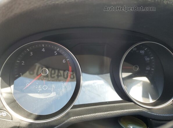 1VWBA7A33JC040206 2018 VOLKSWAGEN PASSAT Серый Вид щитка приборов