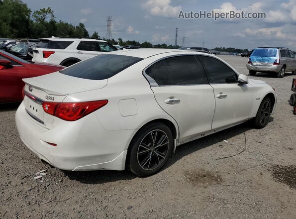 JN1FV7AP4GM421421 2016 INFINITI Q50 Белый Передняя правая четверть