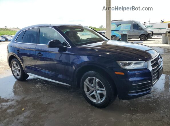 WA1BNAFY2J2113803 2018 AUDI Q5 Blue Вид спереду