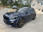 2021 Bmw X5 M50i Blue vin: 5UXJU4C02M9G78859