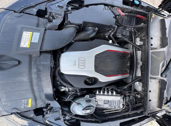 WA1C4AFY1L2037176 2020 AUDI SQ5 Черный Вид салона спереди