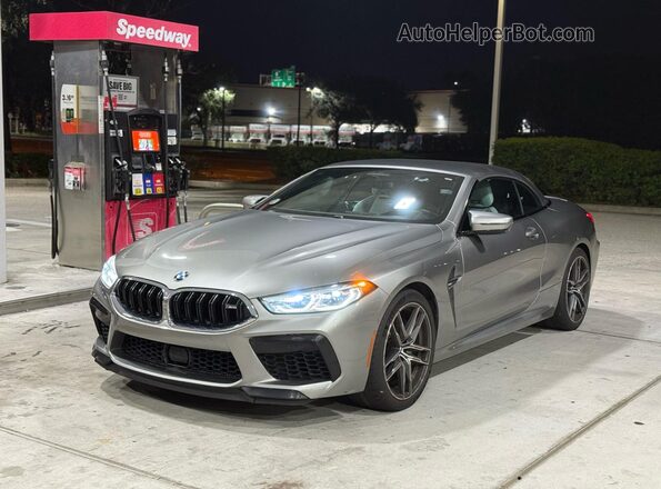 WBSDZ0C03LCD60543 2020 BMW M8 Gray Задня права чверть