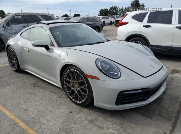 WP0AB2A93NS220803 2022 PORSCHE 911 Серебряный Вид спереди